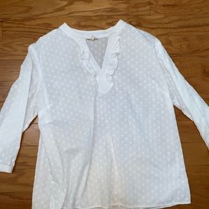White Talbots Top